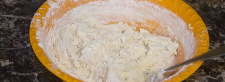 лангош лепешка. Шаг 6