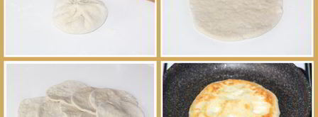 лепешки с брынзой и не только. Шаг 5