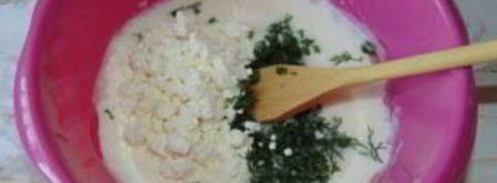 лепешки жареные на кефире. Шаг 4