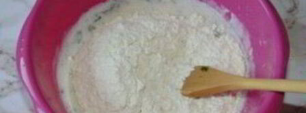 лепешки жареные на кефире. Шаг 5