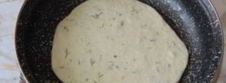 лепешки жареные на кефире. Шаг 8