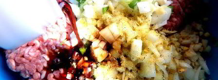 мясные лепешки на сковороде. Шаг 14