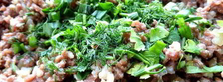 мясные лепешки на сковороде. Шаг 17