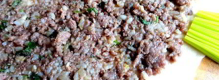 мясные лепешки на сковороде. Шаг 21