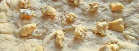 осенняя фокачча с виноградом и сыром. Шаг 5