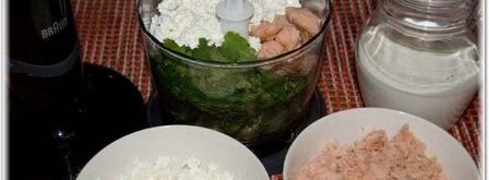 пита с салатом из рукколы и горбуши. Шаг 18