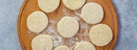 сладкие лепешки на сковороде. Шаг 12