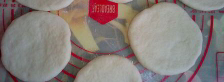 сырно-майонезные лепешки. Шаг 8