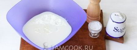 сырные лепешки с начинкой. Шаг 9