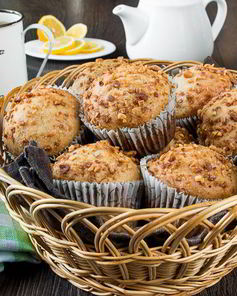 Бананово-арахисовые маффины