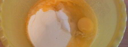 банановые маффины с кокосовым облачком. Шаг 3