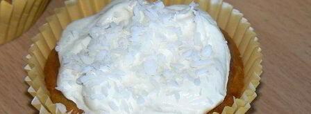 банановые маффины с кокосовым облачком. Шаг 10