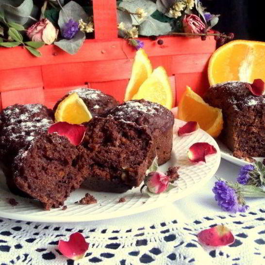 Рецепт маффинов с апельсином и бананом