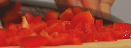 маффины с кукурузой и красным перцем. Шаг 5