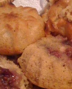 Маффины с малиной