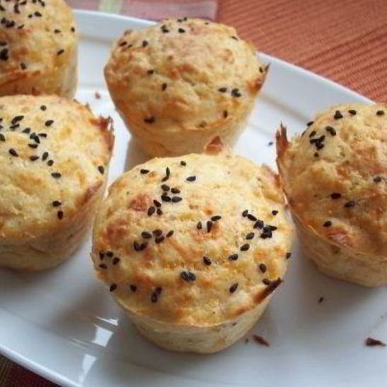 Рецепт маффинов с сыром