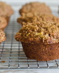 Маффины с яблоком