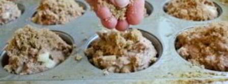 маффины с яблоком. Шаг 6