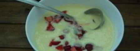 маффины со свежей клубникой. Шаг 5