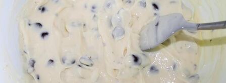 шоколадные маффины с крем сыром. Шаг 4