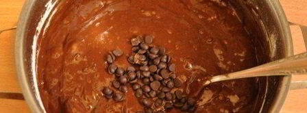 шоколадные маффины с кремом. Шаг 7