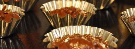 шоколадные маффины с кремом. Шаг 8