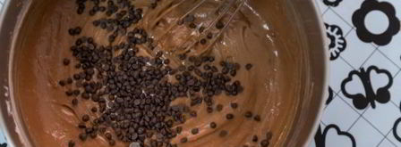 шоколадные маффины с шоколадными каплями. Шаг 9