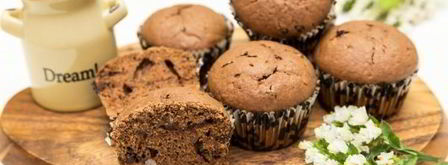 шоколадные маффины с шоколадными каплями. Шаг 12