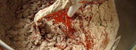 шоколадные маффины со сливочной глазурью. Шаг 4