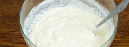 манник на кефире без яиц. Шаг 3