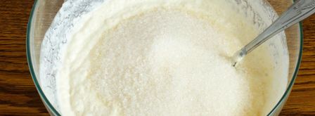 манник на кефире без яиц. Шаг 4
