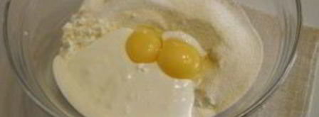 манник на сметане. Шаг 3