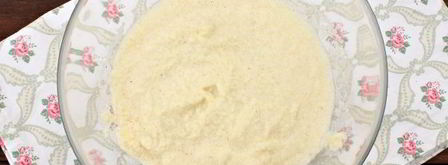 манник на воде с яйцами. Шаг 4