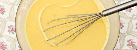 манник на воде с яйцами. Шаг 6