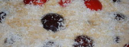 манник с халвой и сливами. Шаг 6