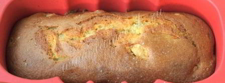 манник с яблоками на кефире. Шаг 11