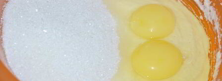 манник с яблоком. Шаг 3