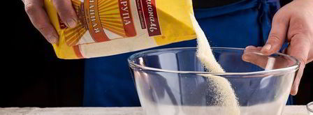 нежный манник с яблоками. Шаг 3