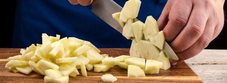 нежный манник с яблоками. Шаг 6