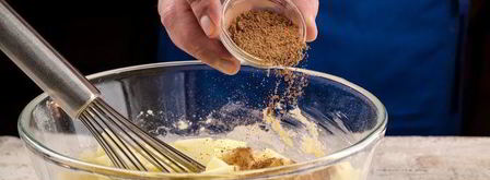 нежный манник с яблоками. Шаг 7