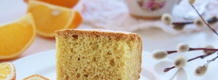 постный апельсиновый манник. Шаг 15