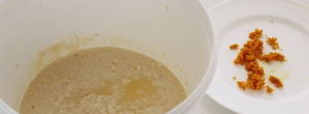 постный апельсиновый манник. Шаг 8