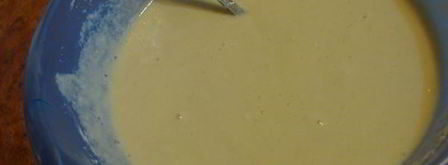 цветной яблочный манник. Шаг 4