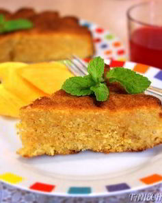 Тыквенный манник с лимонной пропиткой