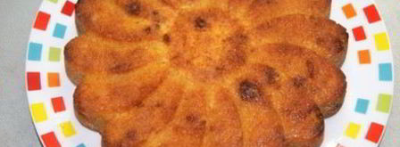 тыквенный манник с лимонной пропиткой. Шаг 10