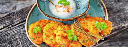 диетические оладьи из кабачков. Шаг 8