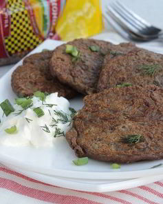 Гречневые оладьи