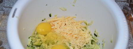 кабачковые оладьи с сыром. Шаг 5