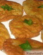 Капустные оладьи