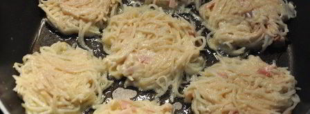 картофельные оладьи с беконом. Шаг 5